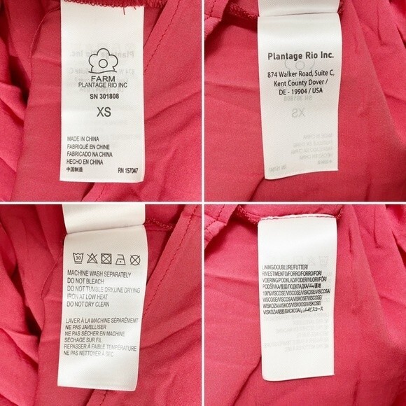 NWT Farm Rio Sunset Tapestry Floral Long Sleeve Boho Maxi Dress Warm Red Size XS - Picture 15 of 16